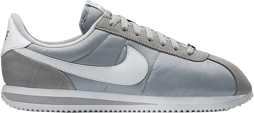  Nike Cortez Basic Nylon &#039;Wolf Grey White&#039;