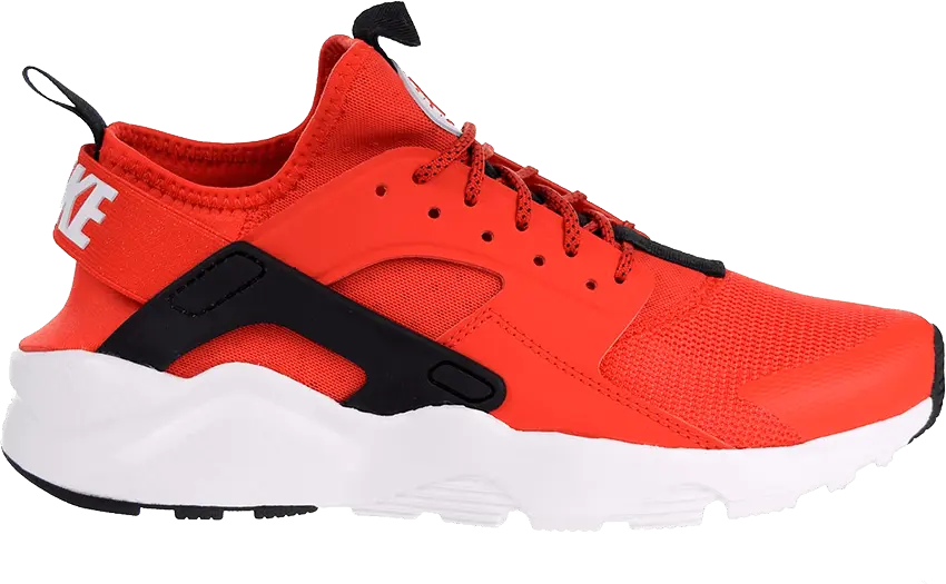  Nike Air Huarache Run Ultra Habanero Red White-White-Black