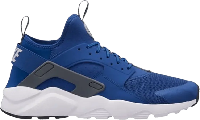  Nike Air Huarache Run Ultra Gym Blue Wolf Grey-White