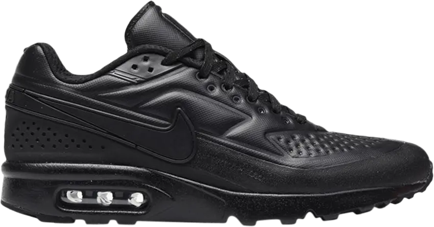  Nike Air Max BW Ultra SE Premium &#039;Triple Black&#039;