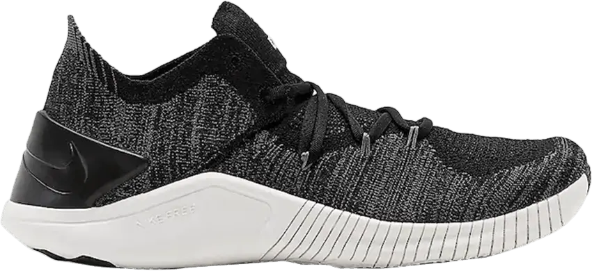  Nike Wmns Free TR Flyknit 3 &#039;Black Dark Grey&#039;