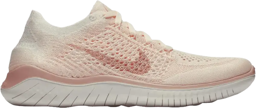  Nike Wmns Free RN Flyknit 2018 &#039;Guava Ice&#039;