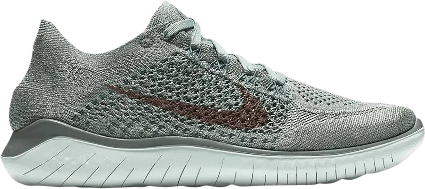  Nike Wmns Free RN Flyknit 2018 &#039;Grey Mica&#039;