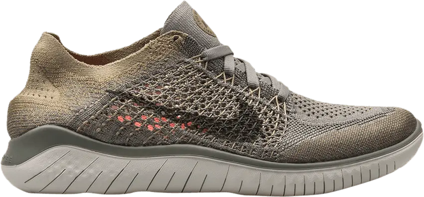  Nike Wmns Free RN Flyknit 2018 &#039;Dark Stucco&#039;