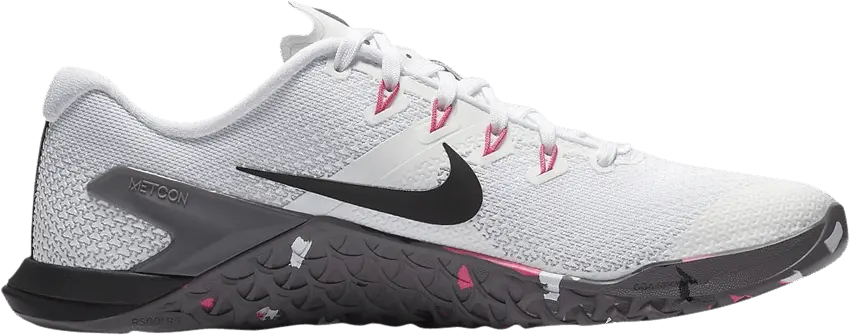  Nike Wmns Metcon 4 &#039;White Gunsmoke Pink&#039;