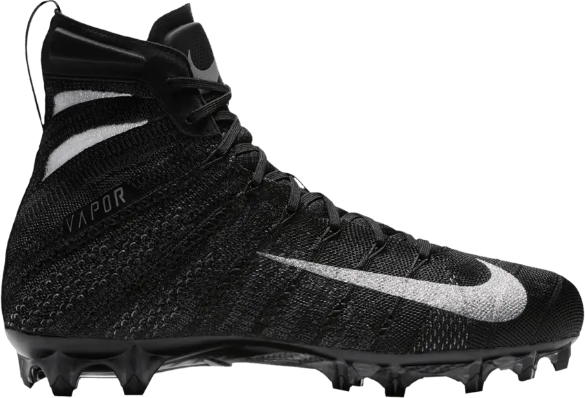  Nike Vapor Untouchable 3 Elite Flyknit &#039;Black Metallic Silver&#039;