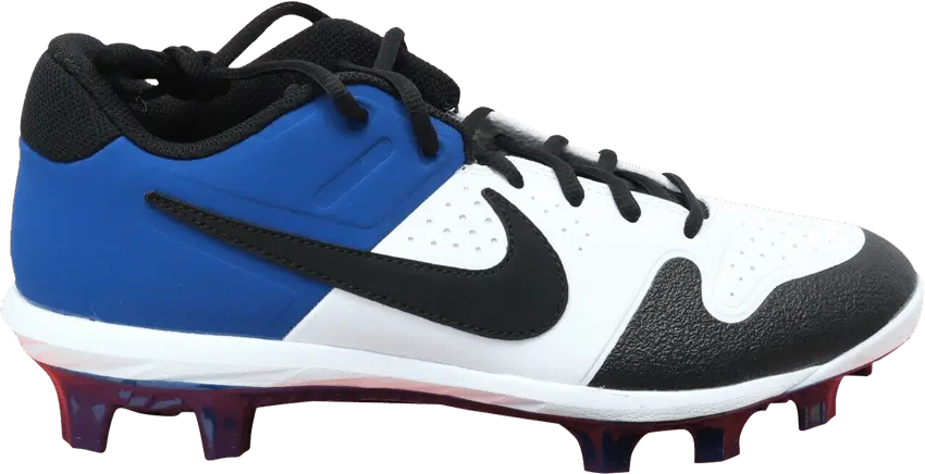  Nike Alpha Huarache Varsity Low MCS &#039;White Gym Blue&#039;