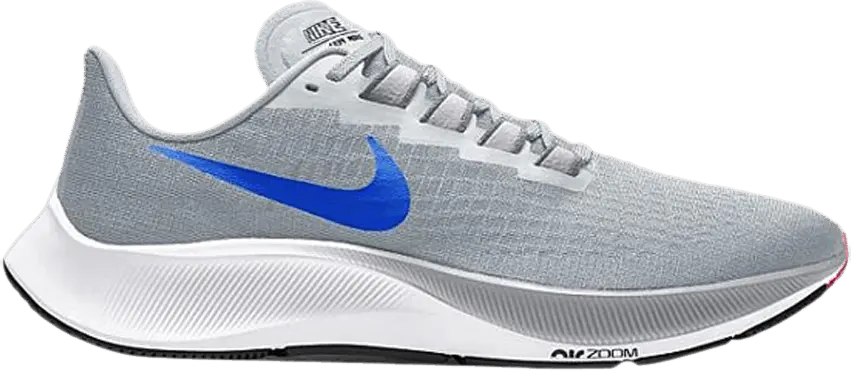  Nike Air Zoom Pegasus 37 Pure Platinum Racer Blue