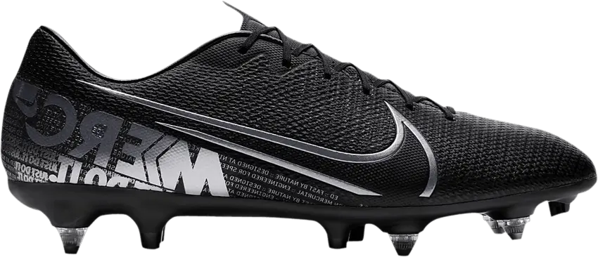  Nike Mercurial Vapor 13 SG Pro AC &#039;Black Metallic Cool Grey&#039;