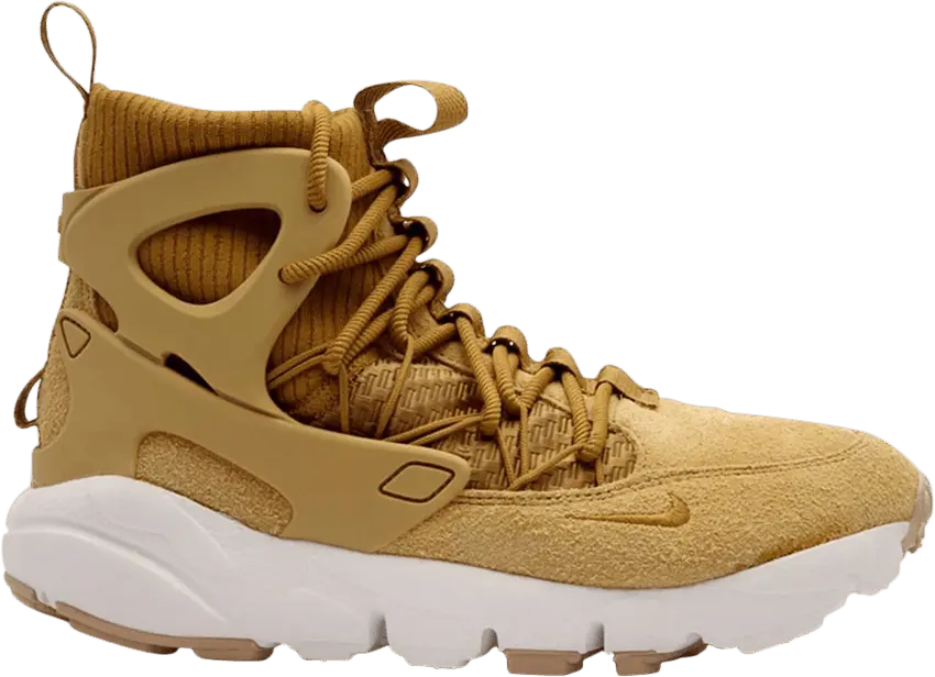  Nike Wmns Air Footscape Mid Utility &#039;Wheat&#039;