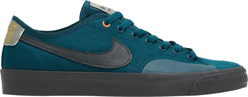  Nike Daan Van Der Linden x Blazer Court SB &#039;Midnight Turquoise&#039; Sample