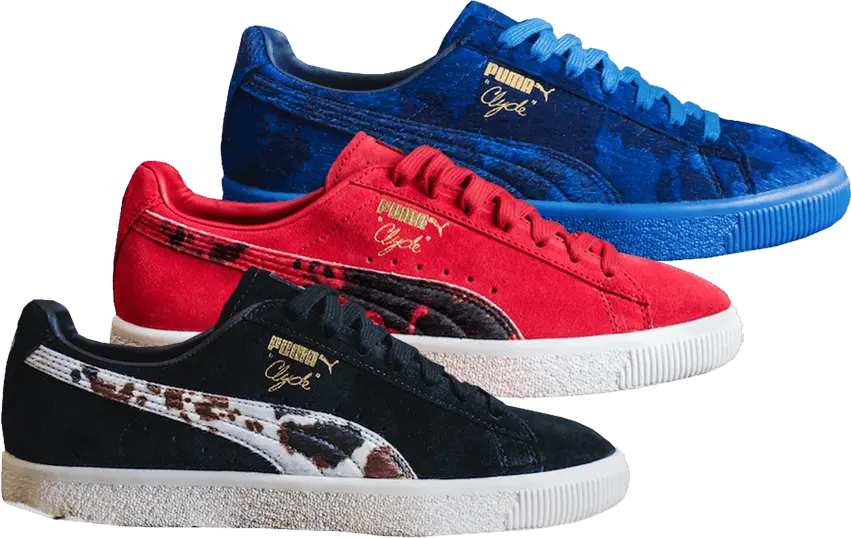  Puma Packer Shoes x Clyde &#039;Cow Suits Pack&#039;