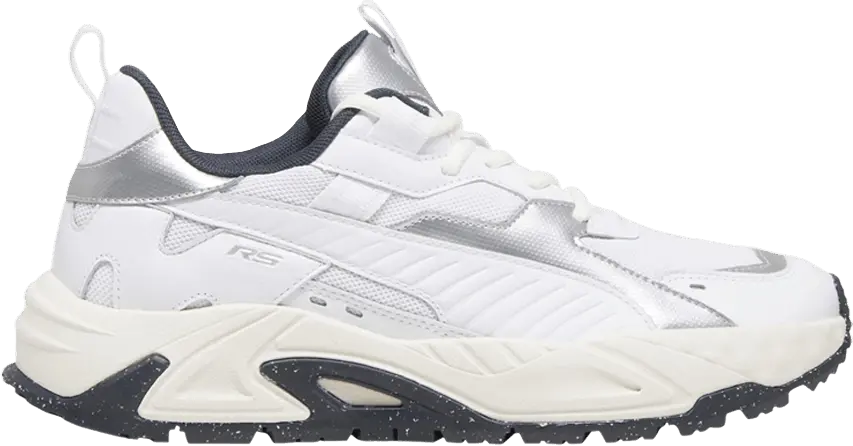 Puma RS-Trck &#039;Metallic - White Warm White&#039;