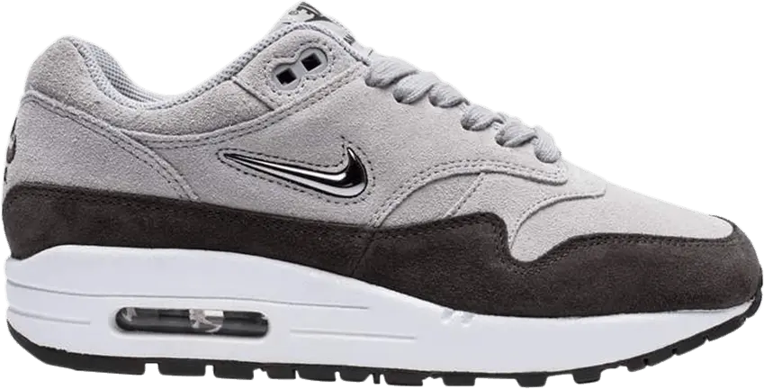  Nike Air Max 1 Jewel Wolf Grey (Women&#039;s)