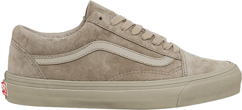  Vans OG Old Skool LX Leather Suede &#039;Plaze Taupe&#039;