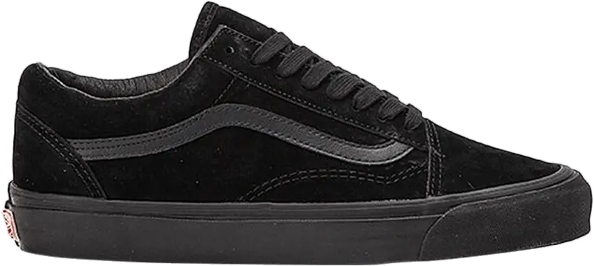  Vans Old Skool LX Leather Suede &#039;Black&#039;