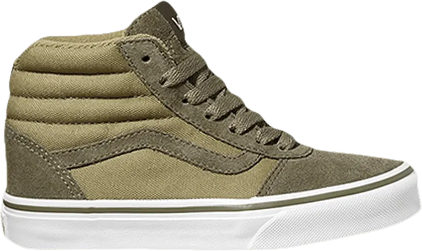  Vans Ward High Kids &#039;2 Tone - Dusky Green Boa&#039;