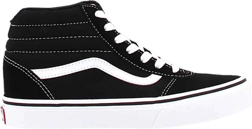  Vans Ward Hi Kids &#039;Black&#039;