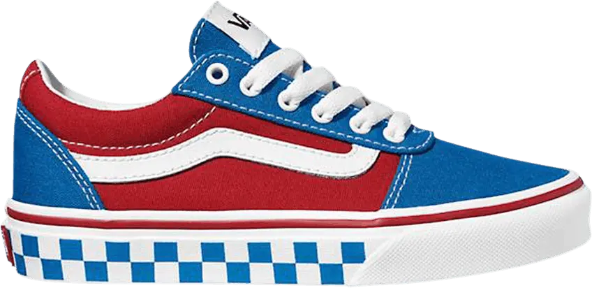  Vans Ward Kids &#039;Checker Tape&#039;