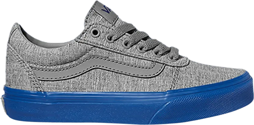  Vans Ward Kids &#039;Popped Outsole - Grey Blue&#039;