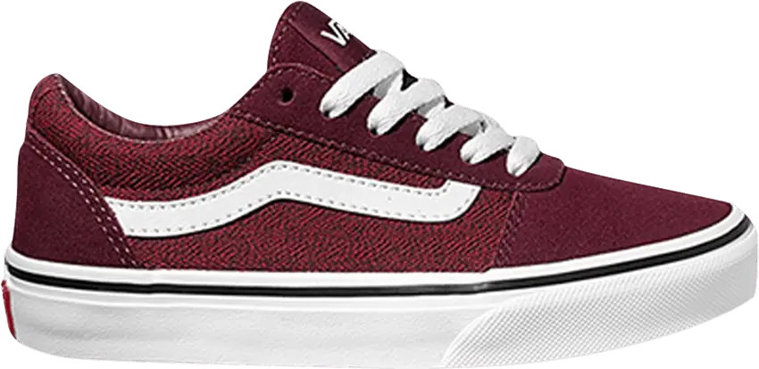  Vans Ward Kids &#039;Static Heather - Port Royale&#039;