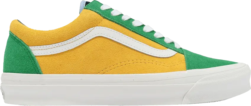  Vans OG Old Skool LX &#039;Off The Wall - Green Yellow&#039;