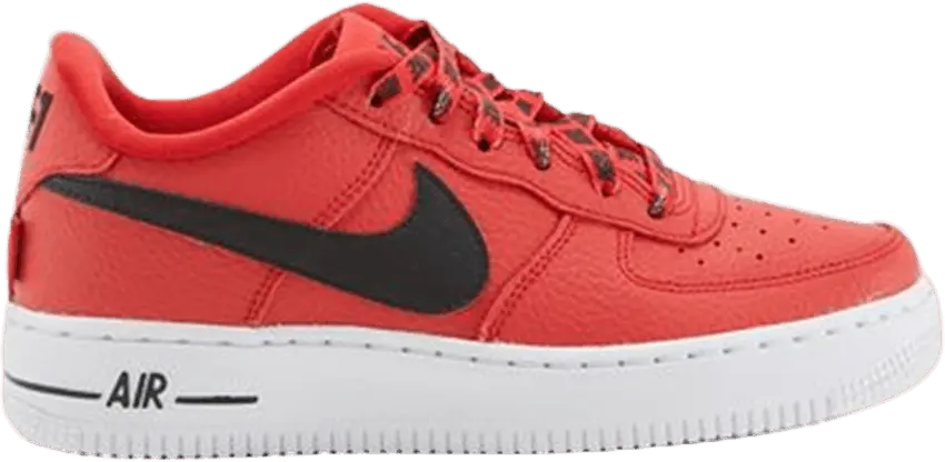  Nike Air Force 1 Low NBA University Red (GS)