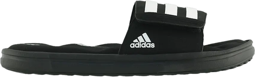 Adidas Zeitfrei FitFOAM Slide &#039;Black White&#039;