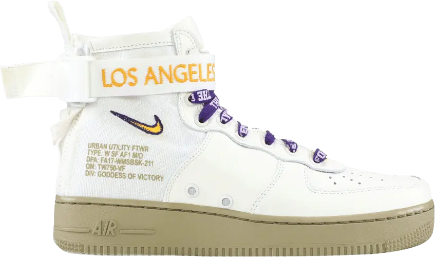  Nike Wmns SF Air Force 1 Mid &#039;Los Angeles&#039;