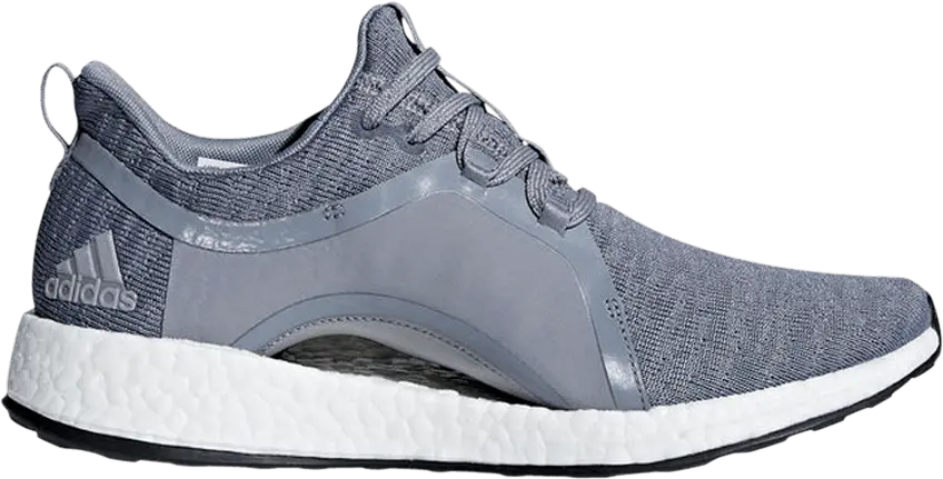  Adidas Wmns PureBoost X &#039;Grey Silver&#039;