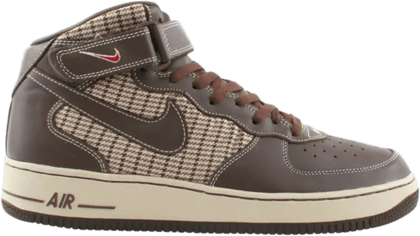  Nike Air Force 1 Mid Houndstooth