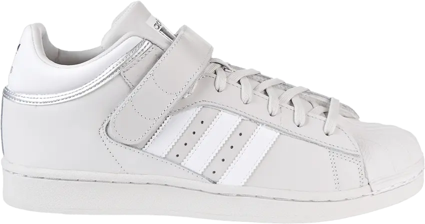  Adidas adidas Pro Shell Grey White