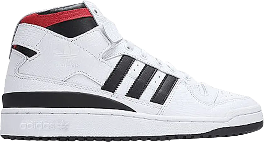  Adidas Forum Mid &#039;Footwear White Black&#039;