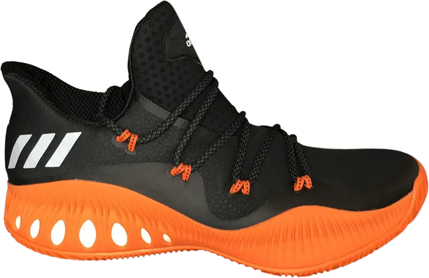  Adidas SM Crazy Explosive Low NBA &#039;Black Orange&#039;
