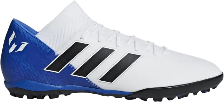  Adidas Nemeziz Messi Tango 18.3 Turf &#039;White Football Blue&#039;