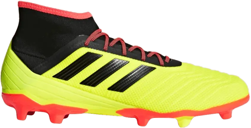  Adidas adidas Predator 18.2 FG Solar Yellow Red