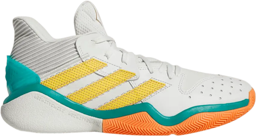  Adidas adidas Harden Stepback Grey Glory Green