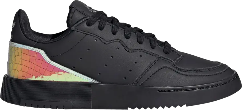  Adidas Wmns Supercourt &#039;Black Iridescent&#039;