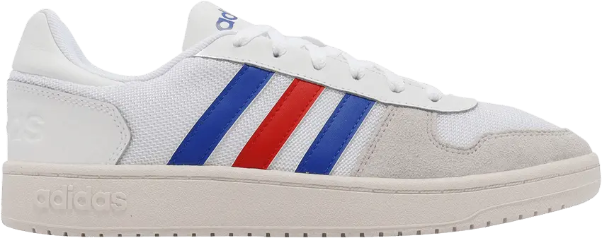  Adidas Hoops 2.0 &#039;White Blue Red&#039;