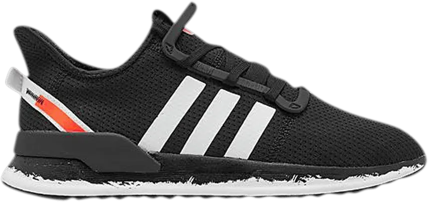  Adidas U_Path Run &#039;Black Signal Coral&#039;