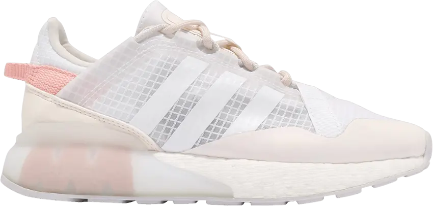  Adidas adidas ZX 2K Boost Pure Core White Grey One (W)
