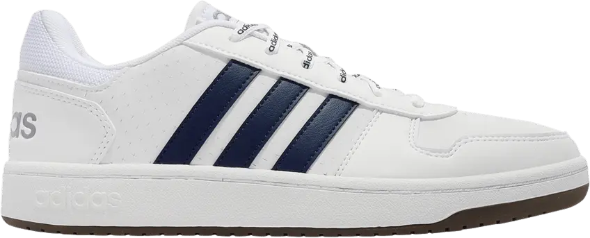  Adidas Hoops 2.0 &#039;White Crew Navy&#039;