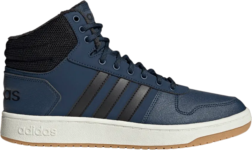  Adidas Hoops 2.0 Mid &#039;Crew Navy Gum&#039;