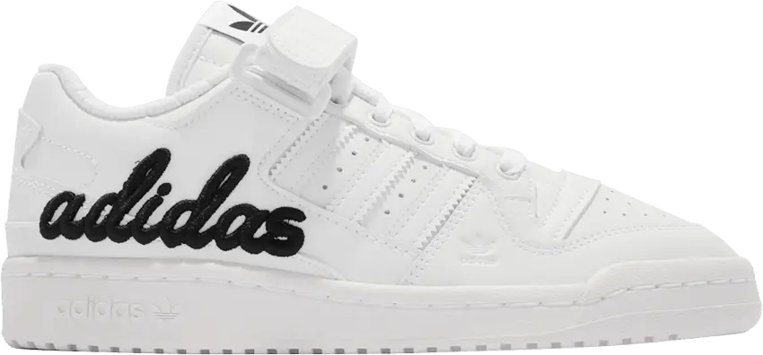  Adidas atmos x Forum Low &#039;White Black&#039;