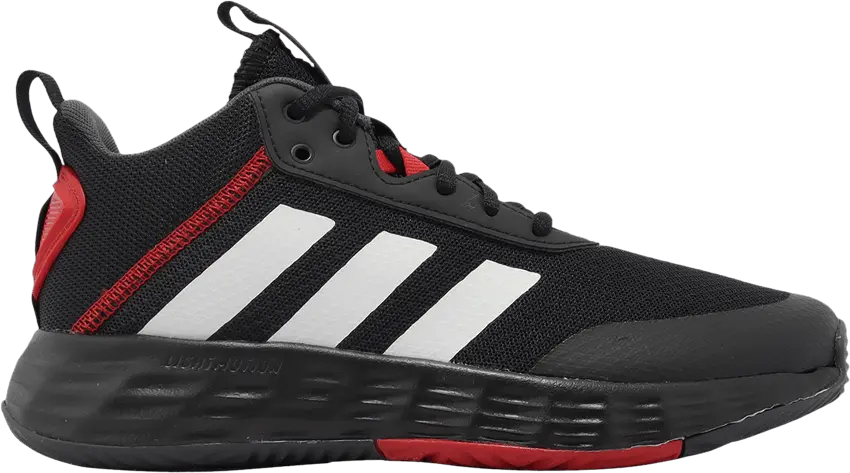  Adidas Own The Game 2.0 K &#039;Black Vivid Red&#039;