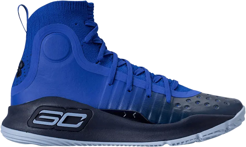  Under Armour Curry 4 Team Royal