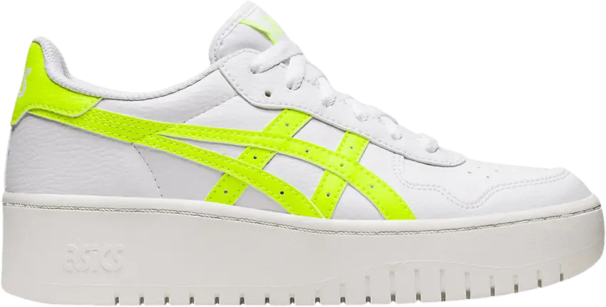  Asics Wmns Japan S PF &#039;White Safety Yellow&#039;