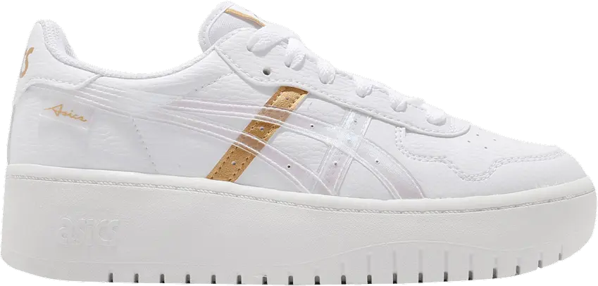  Asics Wmns Japan S PF &#039;White Pure Gold&#039;