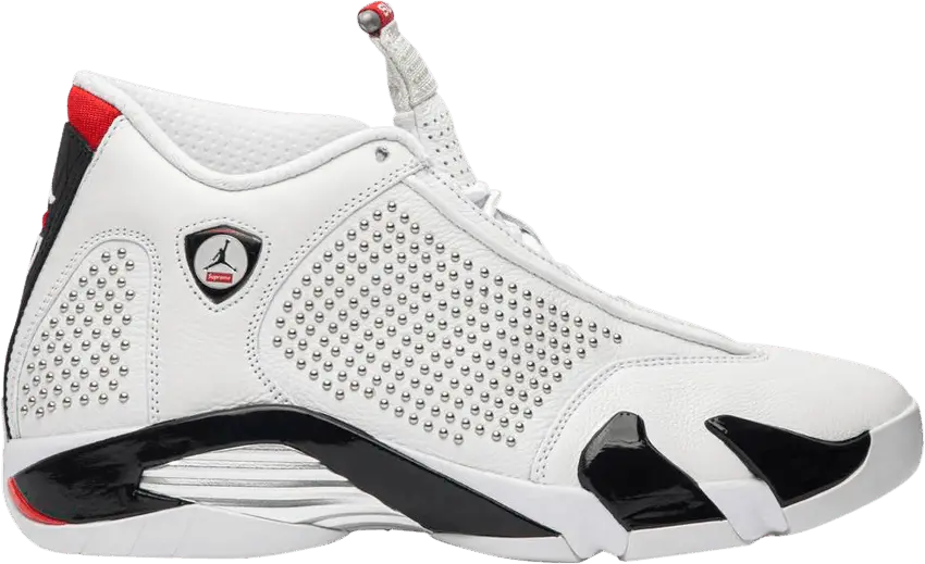  Supreme x Air Jordan 14 Retro &#039;White&#039; Sample