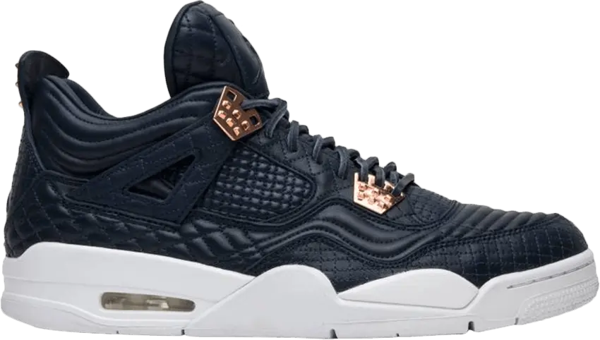  Air Jordan 4 Retro Premium &#039;Obsidian&#039; Sample